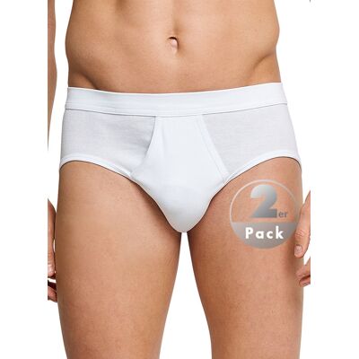 Schiesser Herren Sportslip weiß Reine Baumwolle 5 (M) Schiesser Herren Sportslip weiß Reine Baumwolle 5 (M)