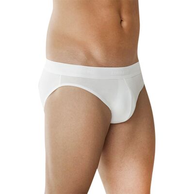 Zimmerli Herren Slip weiß Viskose unifarben 8 (XXL) Zimmerli Herren Slip weiß Viskose unifarben 8 (XXL)