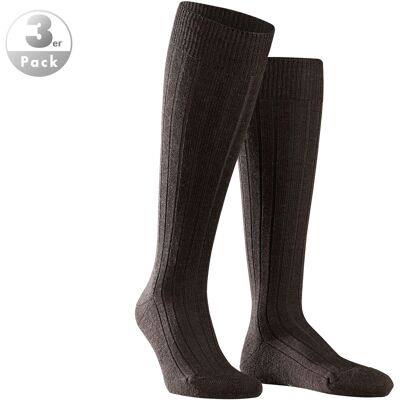 Falke Herren Kniestrumpf braun Wolle unifarben 45-46 Falke Herren Kniestrumpf braun Wolle unifarben 45-46