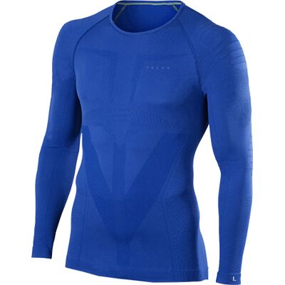 Falke Herren Longsleeve blau Mikrofaser unifarben 5 (M) Falke Herren Longsleeve blau Mikrofaser unifarben 5 (M)