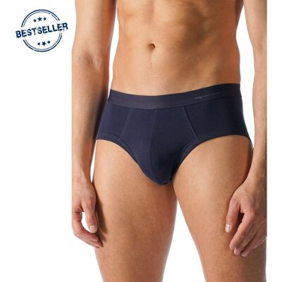 Mey Herren Men-Slip blau COTTON unifarben 7 (XL) Mey Herren Men-Slip blau COTTON unifarben 7 (XL)