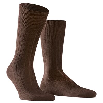 Falke Herren Socke braun Kaschmir unifarben 39-40 Falke Herren Socke braun Kaschmir unifarben 39-40