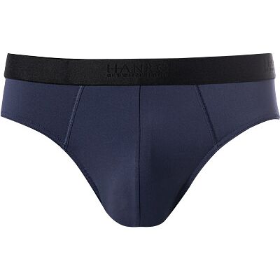 HANRO Herren Slip blau Mikrofaser unifarben 7 (XL) HANRO Herren Slip blau Mikrofaser unifarben 7 (XL)
