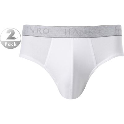HANRO Herren Slips weiß Baumwolle unifarben 8 (XXL) HANRO Herren Slips weiß Baumwolle unifarben 8 (XXL)