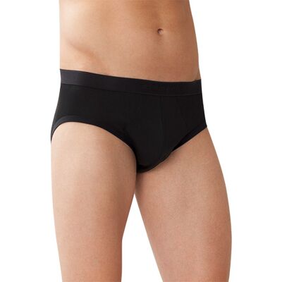 Zimmerli Herren Slip schwarz Baumwolle unifarben 5 (M) Zimmerli Herren Slip schwarz Baumwolle unifarben 5 (M)