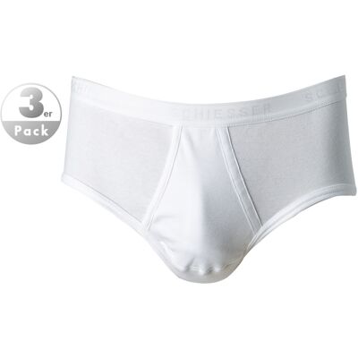 Schiesser Herren Feinripp Sportslip weiß Baumwolle unifarben 6 (L) Schiesser Herren Feinripp Sportslip weiß Baumwolle unifarben 6 (L)