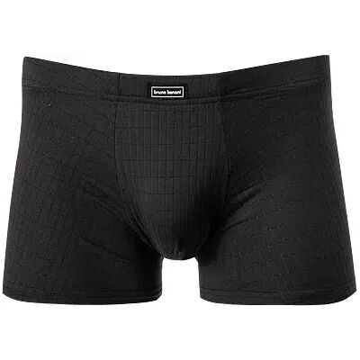 bruno banani Herren Shorts schwarz Mikrofaser unifarben 4 (S) bruno banani Herren Shorts schwarz Mikrofaser unifarben 4 (S)