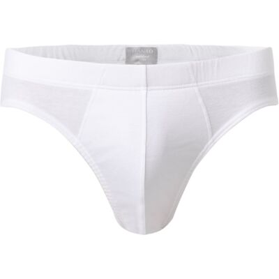 HANRO Herren Slip weiß Baumwolle unifarben 5 (M) HANRO Herren Slip weiß Baumwolle unifarben 5 (M)