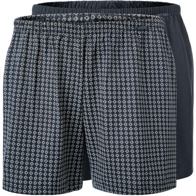 CALIDA Herren Boxershorts blau Baumwolle gemustert 4 (S) CALIDA Herren Boxershorts blau Baumwolle gemustert 4 (S)