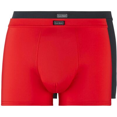 bruno banani Herren Shorts rot Mikrofaser unifarben 8 (XXL) bruno banani Herren Shorts rot Mikrofaser unifarben 8 (XXL)
