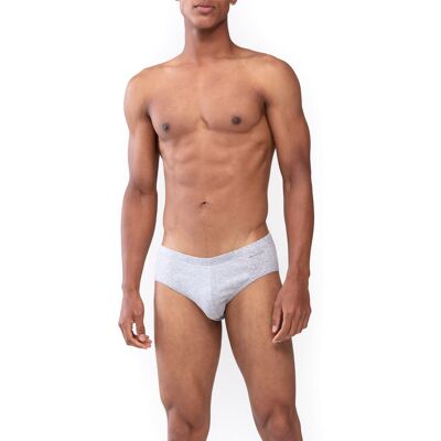 Mey Herren Mini-Slip grau Baumwolle unifarben 6 (L) Mey Herren Mini-Slip grau Baumwolle unifarben 6 (L)