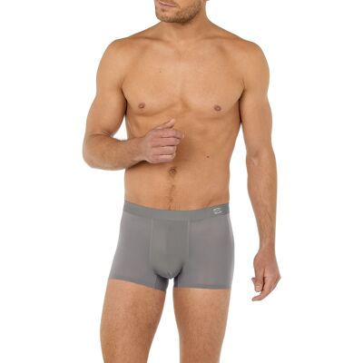 HOM Herren Trunk grau Mikrofaser unifarben 6 (L) HOM Herren Trunk grau Mikrofaser unifarben 6 (L)