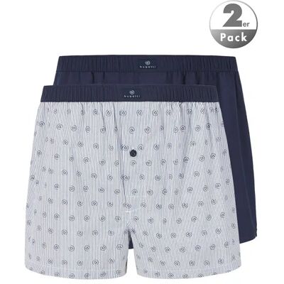bugatti Herren Boxershorts blau Reine Baumwolle Gemustert,unifarben 5 (M) bugatti Herren Boxershorts blau Reine Baumwolle Gemustert,unifarben 5 (M)