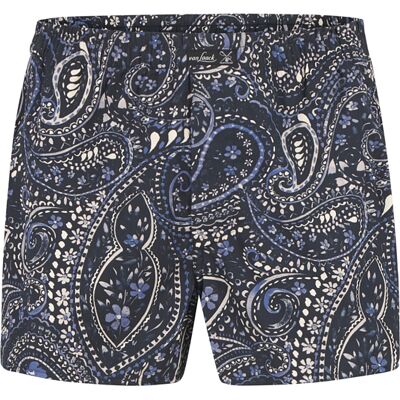 van Laack Herren Boxershorts blau Baumwolle gemustert 56 van Laack Herren Boxershorts blau Baumwolle gemustert 56