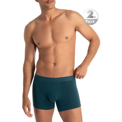 bruno banani Herren Shorts blau Baumwolle unifarben 5 (M) bruno banani Herren Shorts blau Baumwolle unifarben 5 (M)
