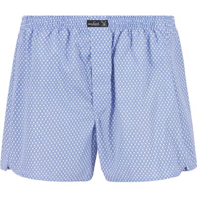 van Laack Herren Boxershorts blau Baumwolle gemustert 48 van Laack Herren Boxershorts blau Baumwolle gemustert 48