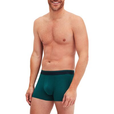 CALIDA Herren Boxershorts grün Baumwolle gestreift 7 (XL) CALIDA Herren Boxershorts grün Baumwolle gestreift 7 (XL)