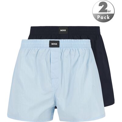 BOSS Black Herren Boxershorts blau Baumwolle & Mix unifarben XL BOSS Black Herren Boxershorts blau Baumwolle & Mix unifarben XL