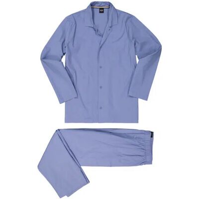 BOSS Black Herren Pyjama blau Baumwolle & Mix unifarben XXL BOSS Black Herren Pyjama blau Baumwolle & Mix unifarben XXL