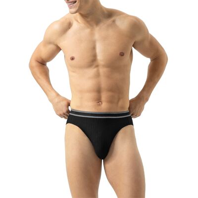 Mey Herren Unterwäsche schwarz Baumwolle & Mix unifarben 5 (M) Mey Herren Unterwäsche schwarz Baumwolle & Mix unifarben 5 (M)