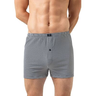Mey Herren Boxershorts blau Baumwolle gemustert 8 (XXL) Mey Herren Boxershorts blau Baumwolle gemustert 8 (XXL)
