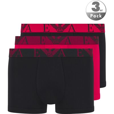EMPORIO ARMANI Herren Trunks rot Baumwolle unifarben 6 (L) EMPORIO ARMANI Herren Trunks rot Baumwolle unifarben 6 (L)