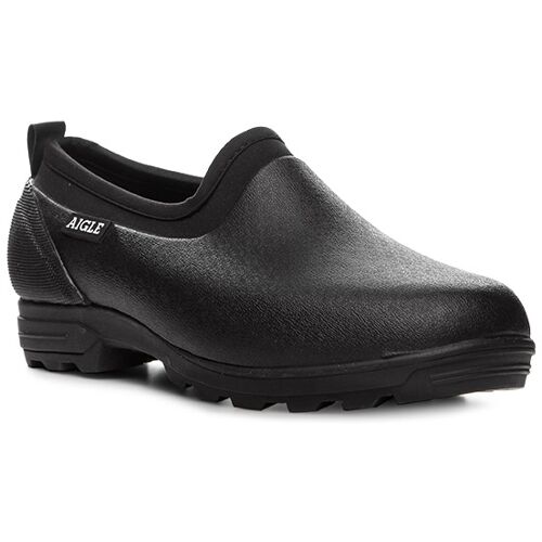 Aigle Herren Schlupfschuhe schwarz Gummi 44 (9,5)