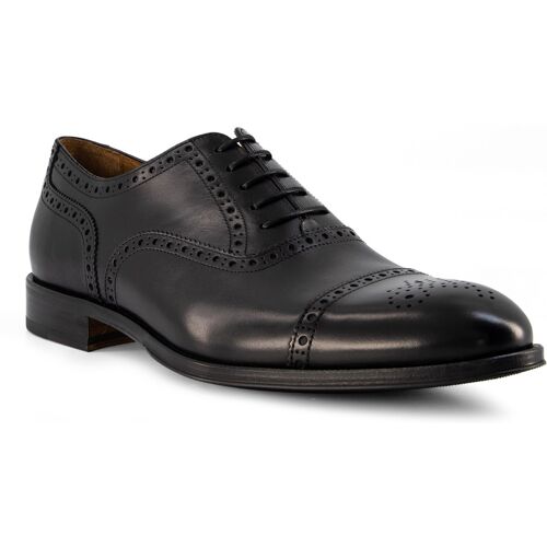 LOTTUSSE Herren Schuhe schwarz Glattleder 43 (9)