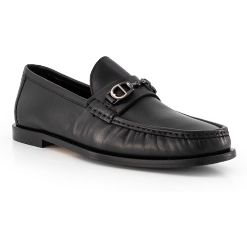 AIGNER Herren Loafer schwarz Glattleder 42 (8)