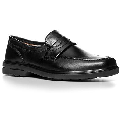 Sioux Herren Loafer schwarz Glattleder 41,5 (7,5) Sioux Herren Loafer schwarz Glattleder 41,5 (7,5)