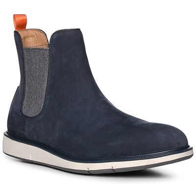 SWIMS Herren Chelsea Boots blau Veloursleder 42 (9) SWIMS Herren Chelsea Boots blau Veloursleder 42 (9)