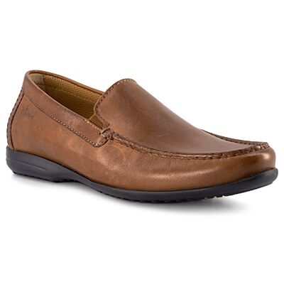 Sioux Herren Slipper braun Glattleder 43 (9) Sioux Herren Slipper braun Glattleder 43 (9)
