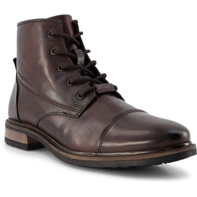 bugatti Herren Stiefeletten braun Glattleder 44 (9,5) bugatti Herren Stiefeletten braun Glattleder 44 (9,5)