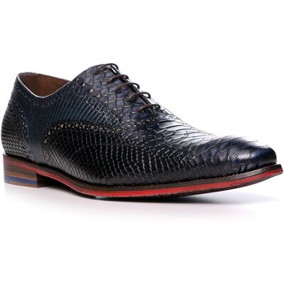 Floris van Bommel Herren Schuhe blau Leder geprägt 41 (7,5) Floris van Bommel Herren Schuhe blau Leder geprägt 41 (7,5)