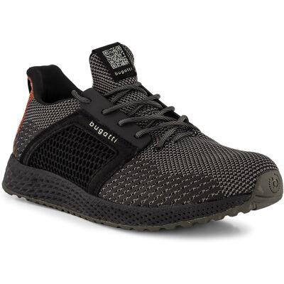 bugatti Herren Sneaker schwarz Textil & Canvas 42 (8) bugatti Herren Sneaker schwarz Textil & Canvas 42 (8)