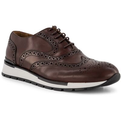 Prime Shoes Herren Sneaker braun Glattleder 43 (9) Prime Shoes Herren Sneaker braun Glattleder 43 (9)