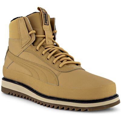 PUMA Herren Schnürboots beige Glattleder 44,5 (10) PUMA Herren Schnürboots beige Glattleder 44,5 (10)
