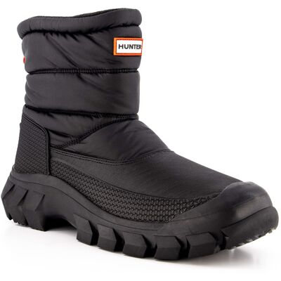 HUNTER Herren Schneeboots schwarz Gummi 42 (8) HUNTER Herren Schneeboots schwarz Gummi 42 (8)
