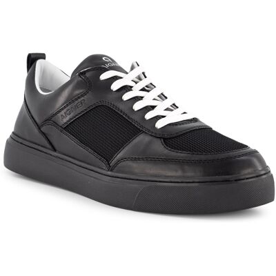 AIGNER Herren Sneaker schwarz Glattleder 44 (9,5) AIGNER Herren Sneaker schwarz Glattleder 44 (9,5)