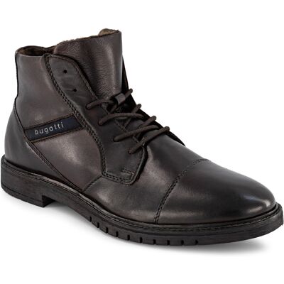 bugatti Herren Stiefeletten braun Glattleder 45 (10,5) bugatti Herren Stiefeletten braun Glattleder 45 (10,5)