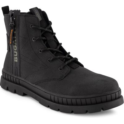 bugatti Herren Stiefeletten schwarz Veloursleder 46 (11) bugatti Herren Stiefeletten schwarz Veloursleder 46 (11)