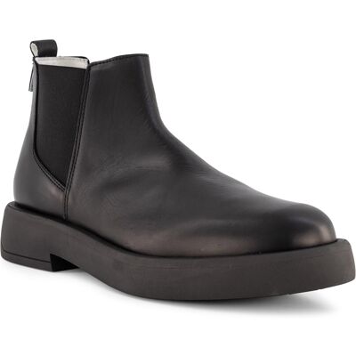 Tommy Hilfiger Herren Chelsea Boot schwarz Glattleder 41 (7,5) Tommy Hilfiger Herren Chelsea Boot schwarz Glattleder 41 (7,5)