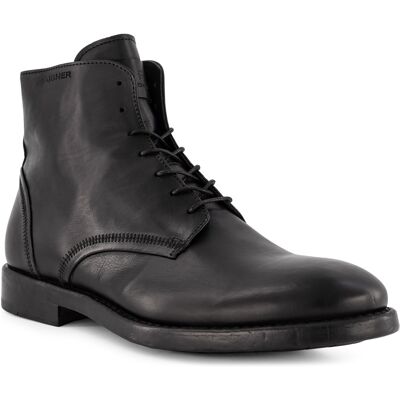 AIGNER Herren Stiefeletten schwarz Glattleder 42 (8) AIGNER Herren Stiefeletten schwarz Glattleder 42 (8)