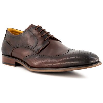 DIGEL Herren Brogue braun Glattleder 39 (6) DIGEL Herren Brogue braun Glattleder 39 (6)