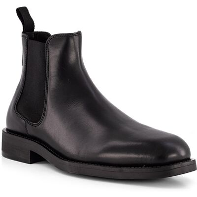 Gant Herren Chelsea Boots schwarz Glattleder 45 (10,5) Gant Herren Chelsea Boots schwarz Glattleder 45 (10,5)