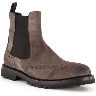 Prime Shoes Herren Chelsea Boots braun Veloursleder 44 (9,5) Prime Shoes Herren Chelsea Boots braun Veloursleder 44 (9,5)