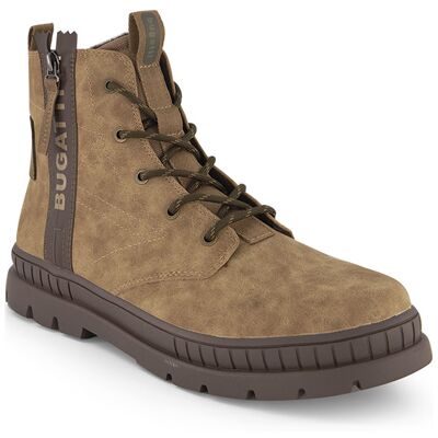 bugatti Herren Stiefeletten beige Nubuk-/Veloursleder 45 (10,5) bugatti Herren Stiefeletten beige Nubuk-/Veloursleder 45 (10,5)