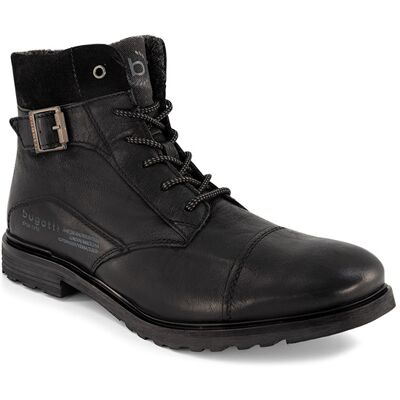 bugatti Herren Schnürboots schwarz Glattleder 46 (11) bugatti Herren Schnürboots schwarz Glattleder 46 (11)