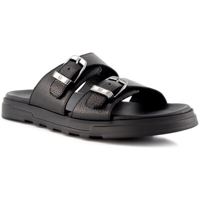 AIGNER Herren Pantoletten schwarz Glattleder 41 (7,5) AIGNER Herren Pantoletten schwarz Glattleder 41 (7,5)