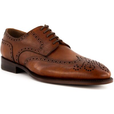 Prime Shoes Herren Prime Shoes braun, cognac Glattleder 41 (7,5) Prime Shoes Herren Prime Shoes braun, cognac Glattleder 41 (7,5)